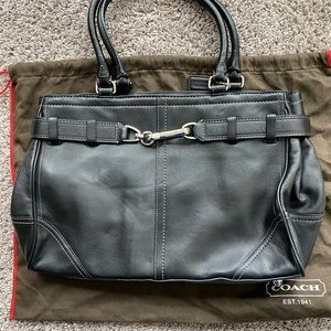 Like brand new leather Coach purse